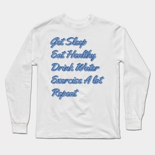 Daily Routine Long Sleeve T-Shirt